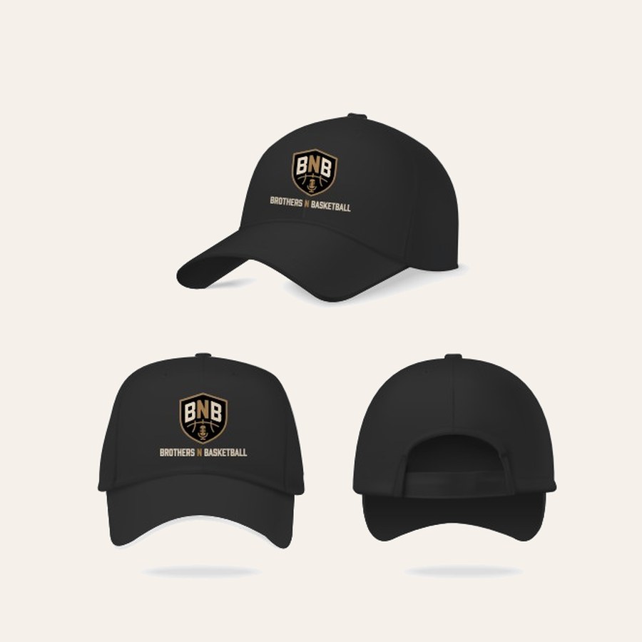 BNB Cap in Black — front